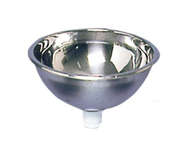 Lavabo Inox Redondo Fondo Curvo