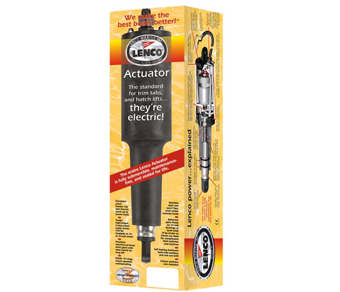 Lenco Actuador Repuesto para Kit Flaps Super Strong - High Performance