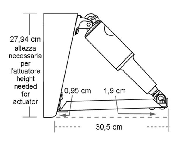 Lenco Kit Flaps Edge 12 V