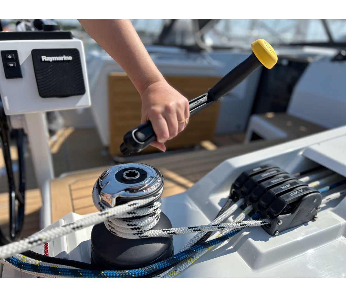 Lewmar 29141401BK Manivela de winche Pro touch PG 200mm