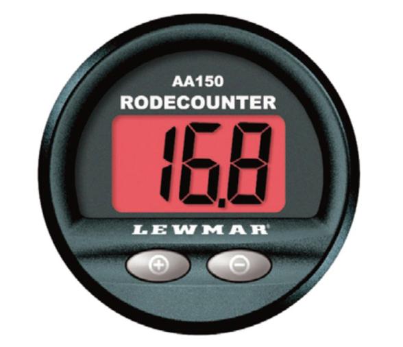 Lewmar contador de cadena con alarma AA150 para molinete