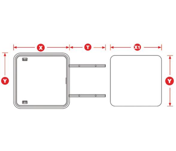 Lewmar Escotilla corredera