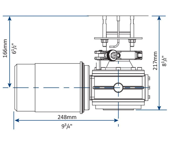 Lewmar Molinete V2 12 V KIT