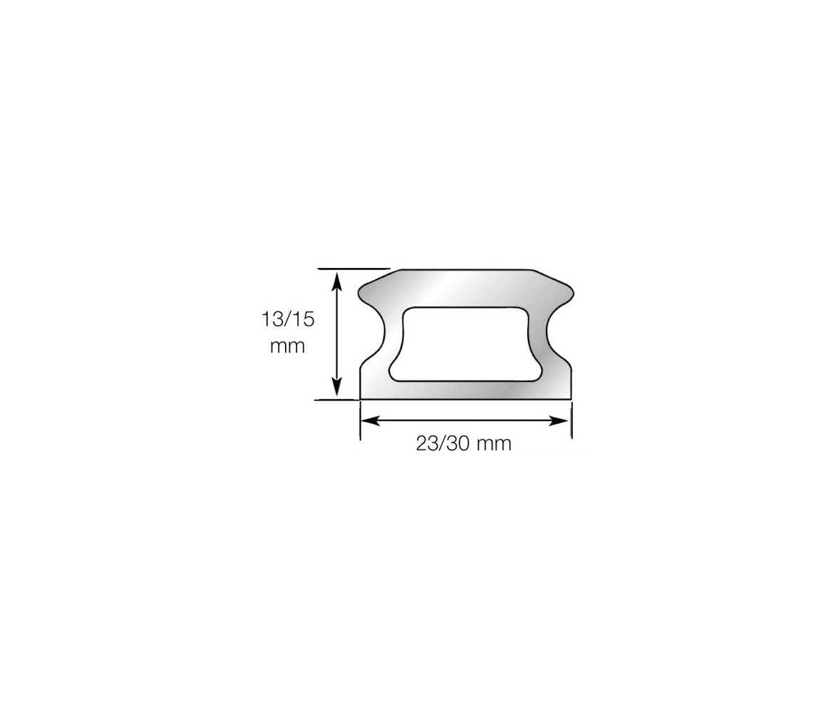 Lewmar Drilled Track Size 1