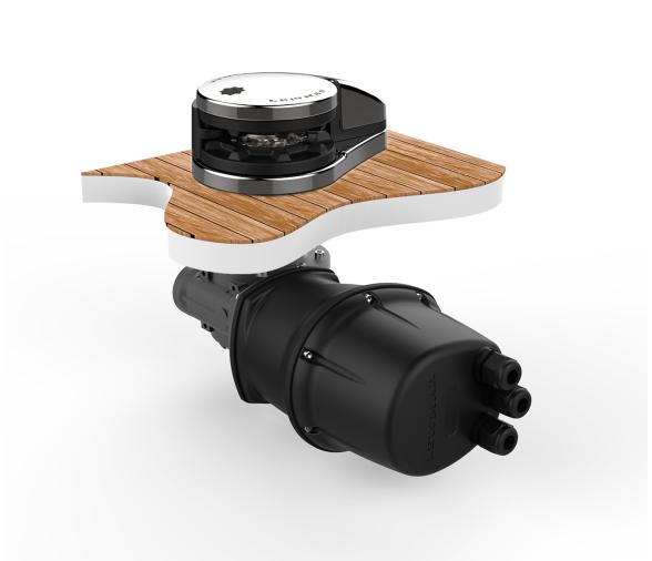 Lewmar Molinete VX 2 GO Kit Motor 1000W 24V