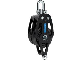 Lewmar Polea Doble HTX con Arraigo