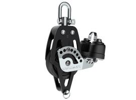 Lewmar Polea Simple HTX con Arraigo y Mordaza