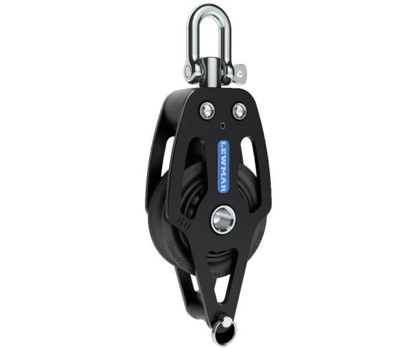 Lewmar Polea Simple HTX con Arraigo