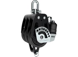 Lewmar Polea Triple HTX con Arraigo y Mordaza