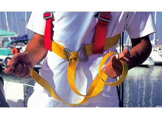 HARNESS TETHERS 2M + 1 SCREW HOOK