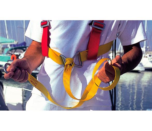 Linea de Vida Simple 2M + 1 Mosqueton Virola