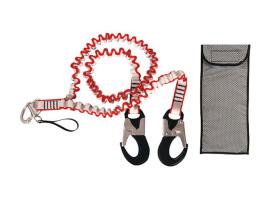 Linea de Vida Elastica 2 Mosquetones