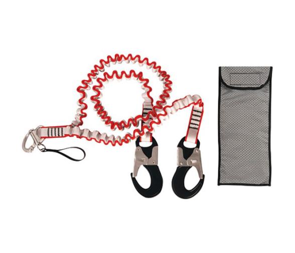 Linea de Vida Elastica 2 Mosquetones