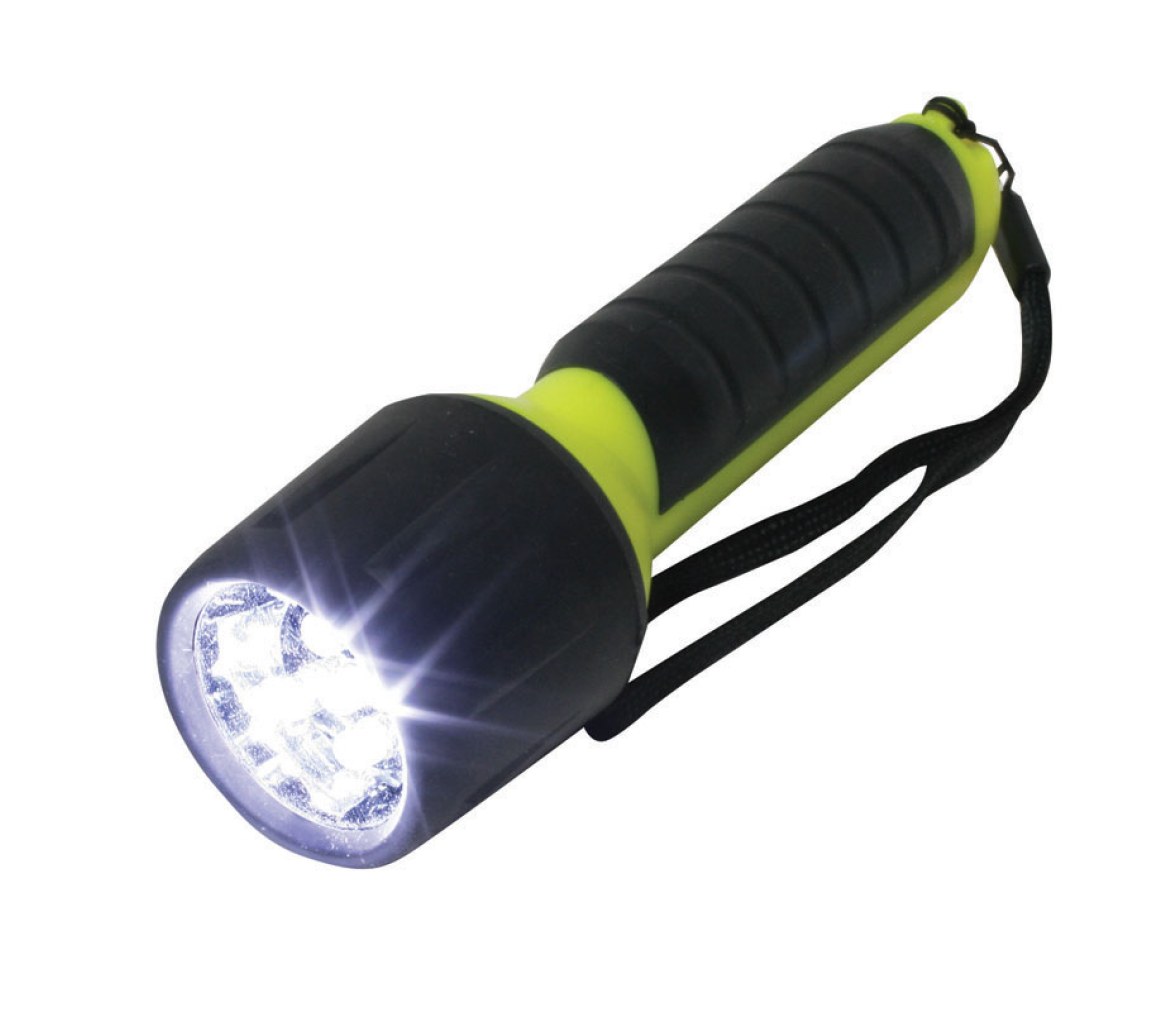 Linterna, 5LED, 4AA