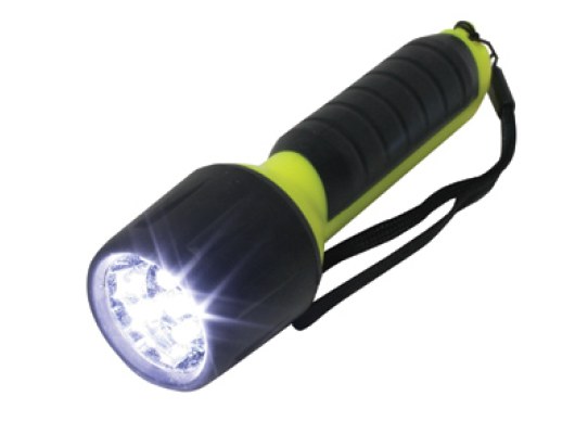 Linterna, 5LED, 4AA