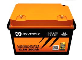 LIONTRON Batería Litio Marina IP67 LiFePO4 12.8V 200Ah LX Bluetooth