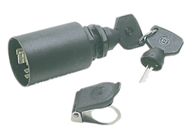 Watertight ignition key IP65