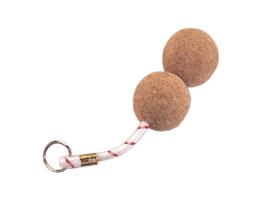 Double Cork Key Ring