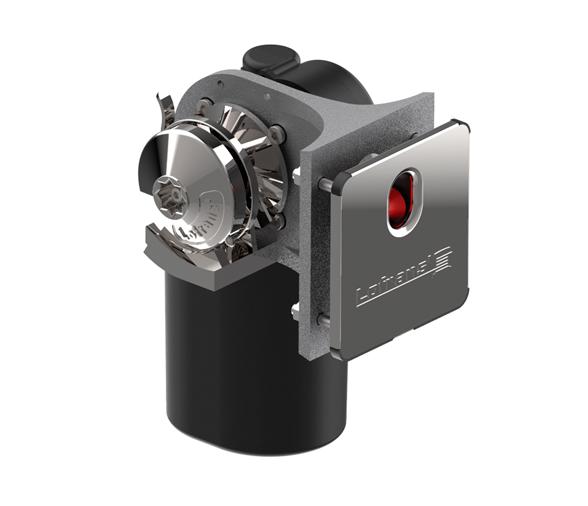 Lofrans GECKO Molinete de popa ALU 12V solo Cuerda