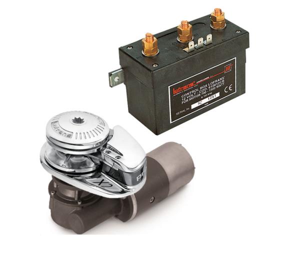 Lofrans Molinete Anclas X2 1500W aluminio 8mm 24V