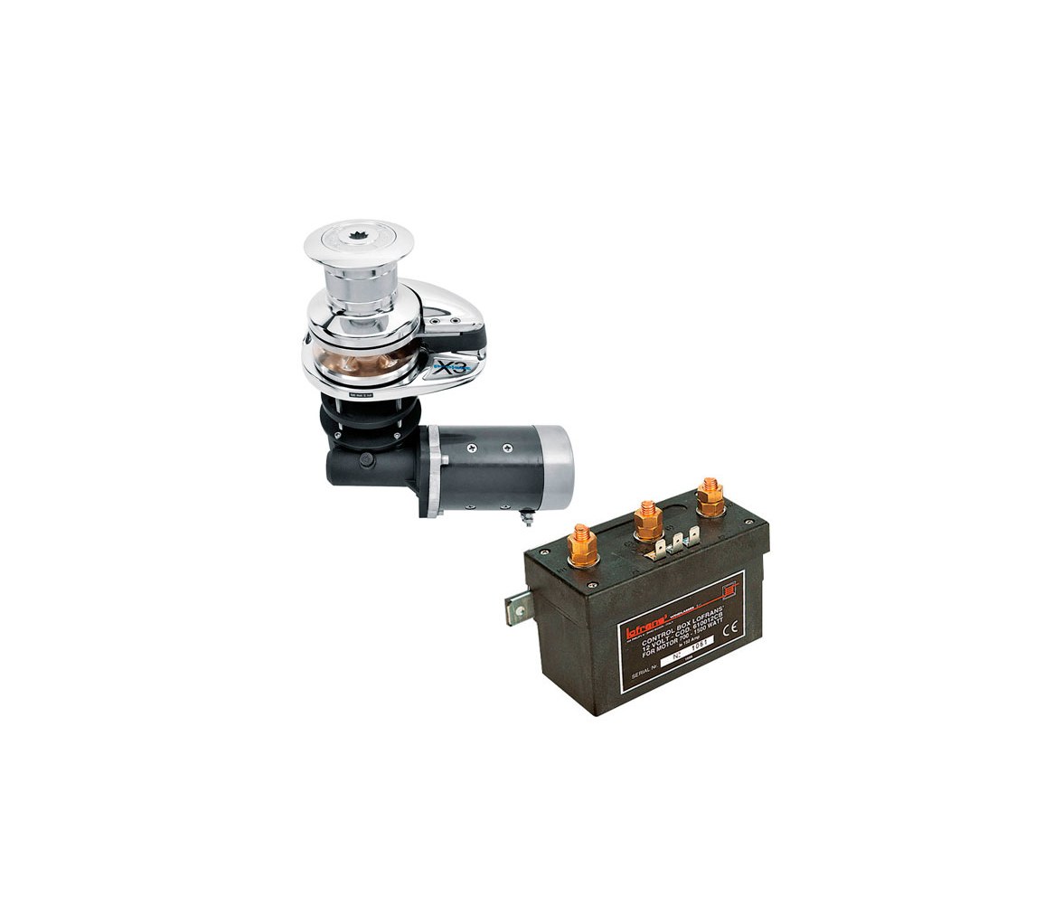 Lofrans Molinete Anclas X3 1700W campana aluminio 10mm
