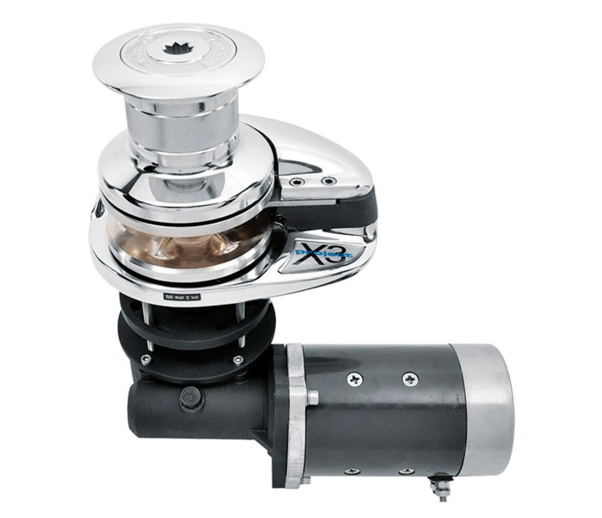 Lofrans Molinete Anclas X3 1700W campana aluminio 12-13mm