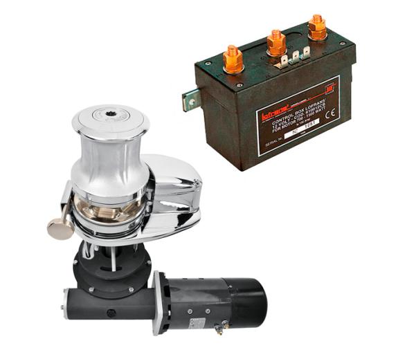 Lofrans Molinete Anclas X4 campana bronce cromado 2700W