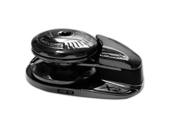 Lofrans Molinete de Anclas X2 Negro Bajo Perfil 1000W