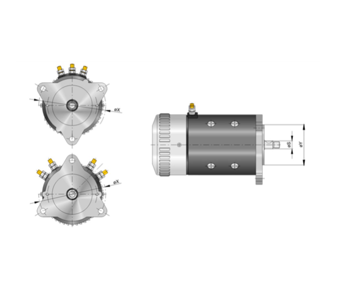 Lofrans Motor Molinete Falkon