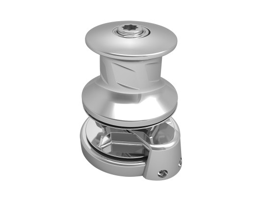 Lofrans Vertical Windlass SX3 1700 W With Drum INOX Base Redonda