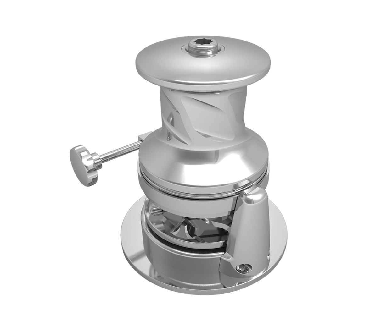 Lofrans Molinete Vertical SX4 Campana INOX Base Redonda 12mm-13mm