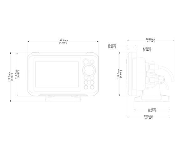 Lowrance Eagle 5 con Transductor 83/200 HDI