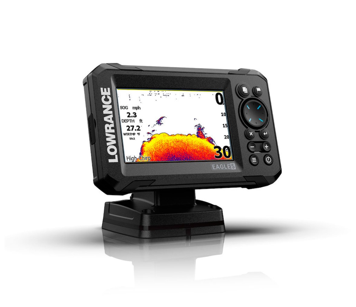 Lowrance Eagle 5 con Transductor Split Shot HD