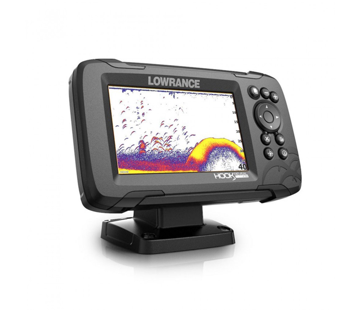 Lowrance Hook Reveal 5 con Transductor 50/200 HDI y Mapa Base