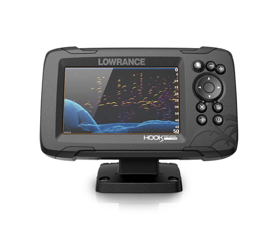 Lowrance Hook Reveal 5 con Transductor 50/200 HDI y Mapa Base