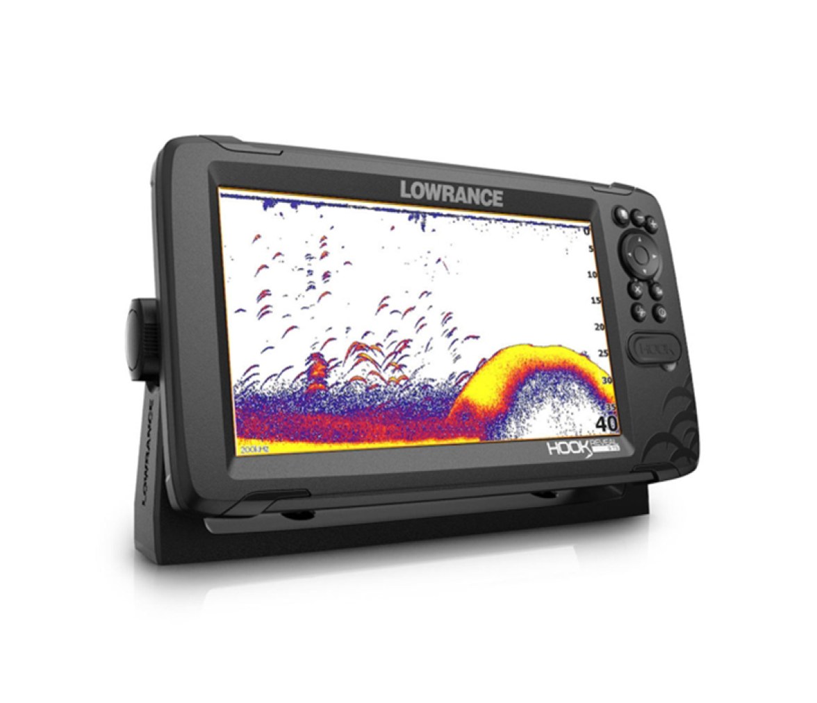Lowrance Hook Reveal 9 TripleShot con Chirp, SideScan, DownScan y mapa base
