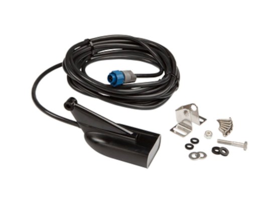 Lowrance Transductor de Popa Serie Elite 83-200 kHz 455/800 KHz
