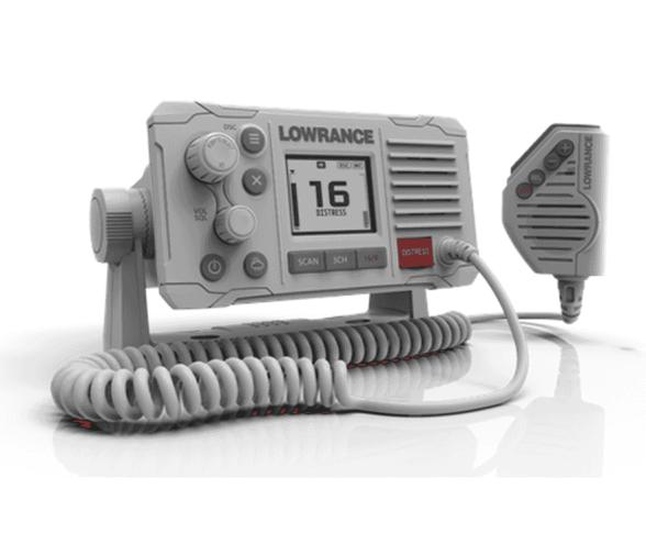 Lowrance Emisora VHF Fija Link-6 Marine DSC Blanca