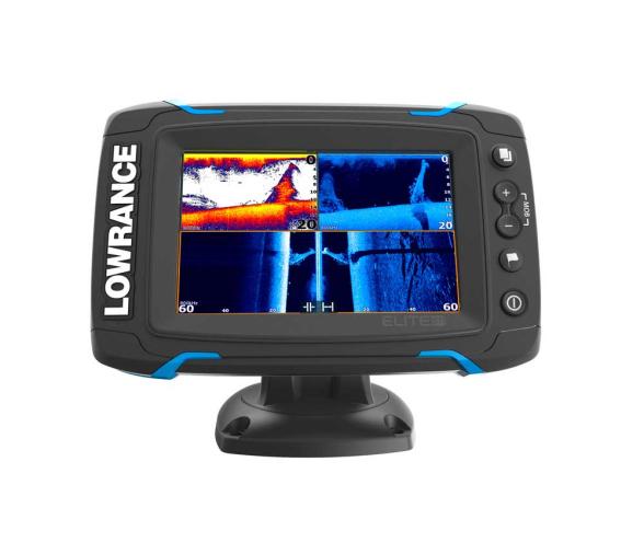 Lowrance GPS Plotter Sonda Elite-5TI con Transductor TotalScan