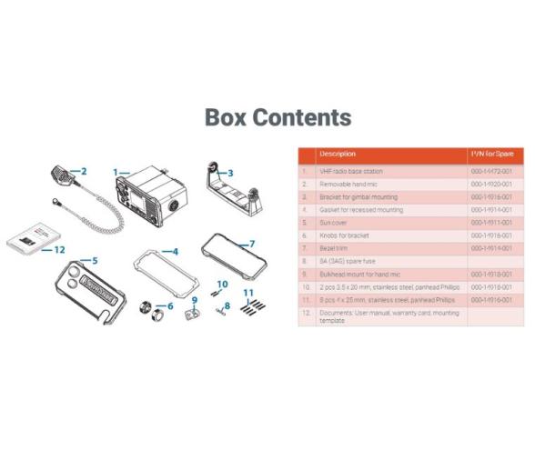 Lowrance LINK-9 Radio VHF Marina con DSC y AIS Recibida