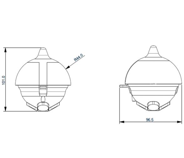 Lowrance Transductor FishHunter 3D
