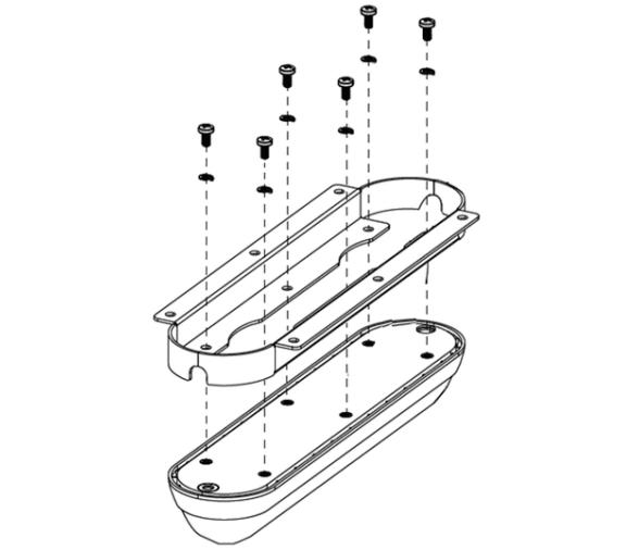 Lowrance Transductor TotalScan Skimmer Mid/High/StructureScan