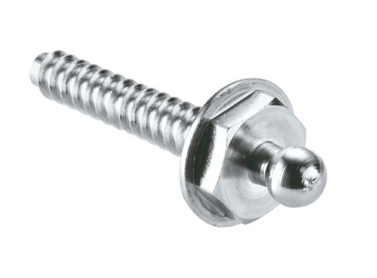 Male screw 10 mm stainless steel LOXX