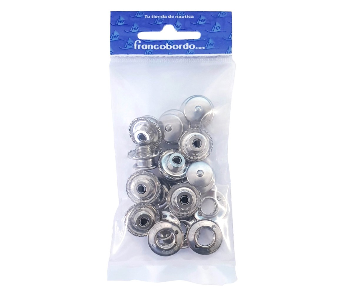 LOXX Pack 10 Broches Hembra Grande Inox