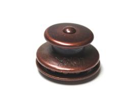 Female Large Head brooch Antique Copper LOXX