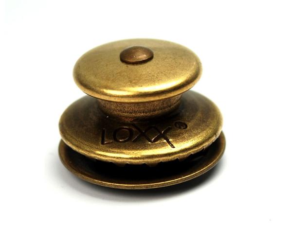 LOXX Broche Hembra Grande Laton Antiguo