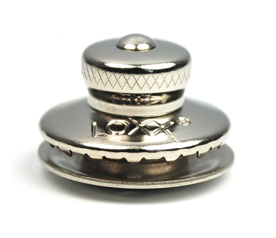 LOXX Broche Hembra Estandar Laton Niquelado-10 piezas