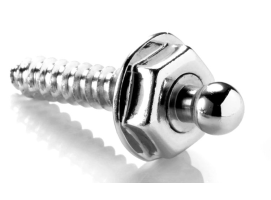 Male screw Raised Head Chromed Brass LOXX