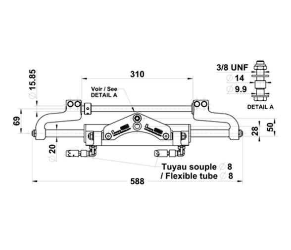 Kit de Dirección Hidráulica LS 3500 PRO