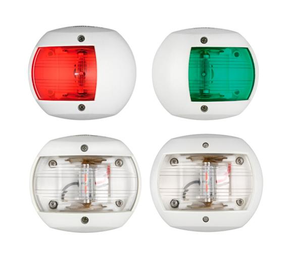 Luces de Navegación 12V hasta 12m Carcasa Blanca